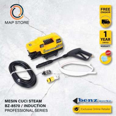Jet Cleaner / Mesin Cuci Steam Mobil Motor Benz Multicolor