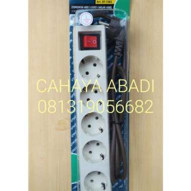 STOP KONTAK 5LB UTICON + KABEL 1.5M (ST1582)