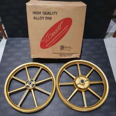 Velg Racing VRossi Zigen Swan2 Rx King Palang 8 17x160 18x185 Gold