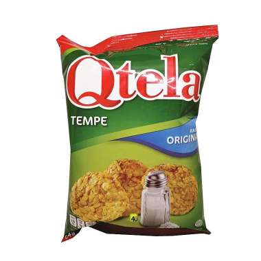 QTELA - Keripik TEMPE - 55gr ORIGINAL