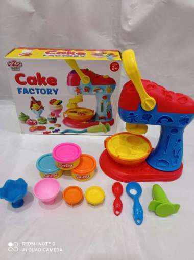 MAINAN FUN DOH CAKE FACTORY MAINAN LILIN FUNDOH MAINAN EDUKASI ANAK