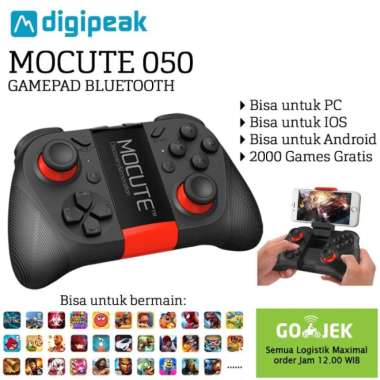 MOCUTE 050 VR Game Pad Android Joystick Bluetooth Controller - Hitam