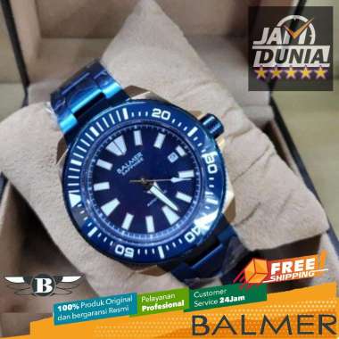 JAM TANGAN BALMER ORIGINAL 7989 BALMER B7989 JAM BALMER 7989 JAM BALMER B7989MBLU BALMER WATCH JAM T