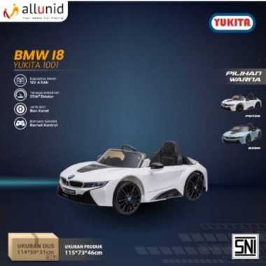 Mainan Anak Mobil Aki Yukita 1001 BMW i8 COUPE / UK 786 - Putih