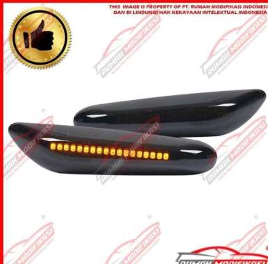 SIDE LAMP - BMW X1 E84 2009-2015 - SMOKE - LED - SEQUENTIAL - RUNNING