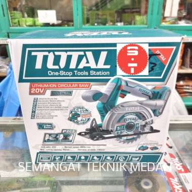 TSLI1401 CORDLESS BATERAI CIRCULAR SAW BLADE MINI 6" 20V UNIT TOTAL