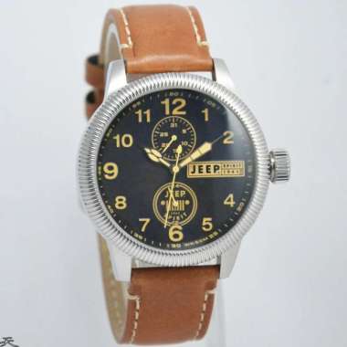 JEEP JPS50402 - Jam Tangan Pria Kulit Original - Brown