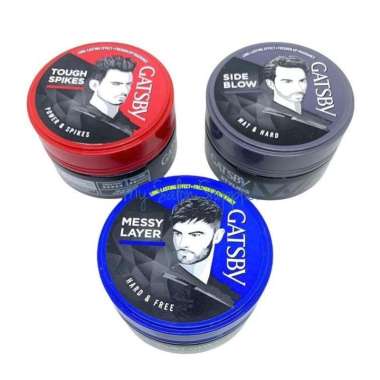 Gatsby Wax Rambut 75gr Biru