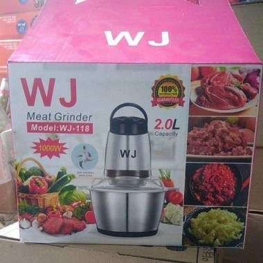 MEAT GRINDER WJ MODEL WJ-118 KAPASITAS 2 LITER
