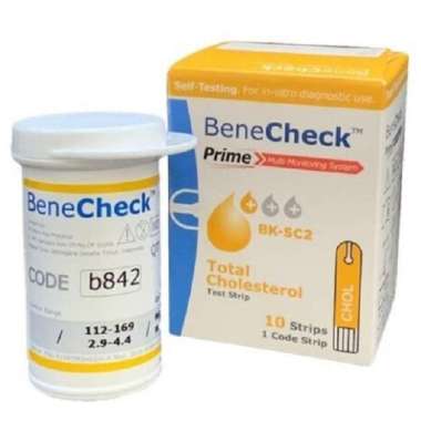 Strip kolesterol benecheck prime cholesterol