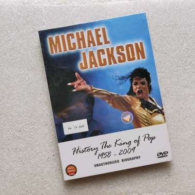 DVD original MICHAEL JACKSON history the king of pop