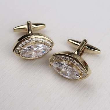 Cufflink Aesthetic Kristal Unik Pria Thobe Kabak Laki Premium