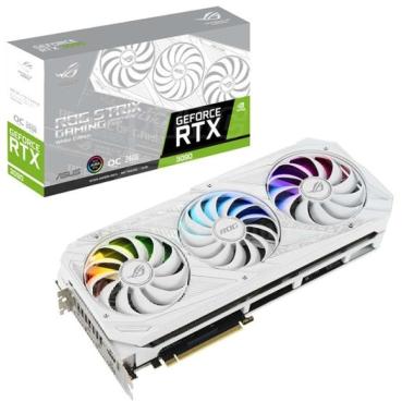 VGA ASUS RTX 3090 ROG STRIX Gaming OC 24GB WHITE GDDR6X RTX3090