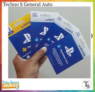 PSN Wallet 300K - Prepaid Card 300.000 - Gift Card Playstation 300 rb