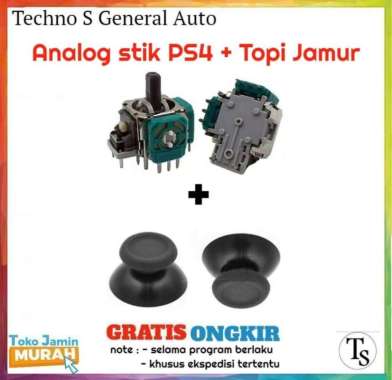 Tombol Analog stik stick PS4 Kaki 3 Tutup Jamur Analog Stik PS4 1analog1ttpjmur