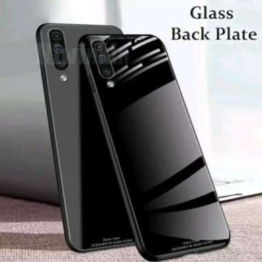 Case Samsung A50s Glass Back Plate Casing
