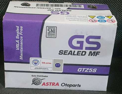 Accu Motor Gs Mf | Aki Motor Gtz5S