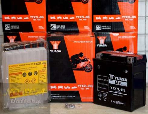 Aki D-Tracker - Yuasa Ytx7L-Bs Maintenance Free