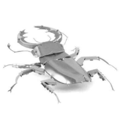 Metal Puzzle 3D INSECT ARMY Nano Puzzle DIY Miniatur Serangga Scorpion MB-091