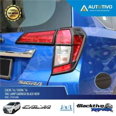 Garnish Belakang Calya / Sigra Tail Lamp Garnish Black New