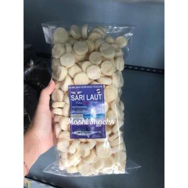 Kerupuk / Kemplang Koin Ikan Tenggiri Goreng Sari Laut Asli Bangka
