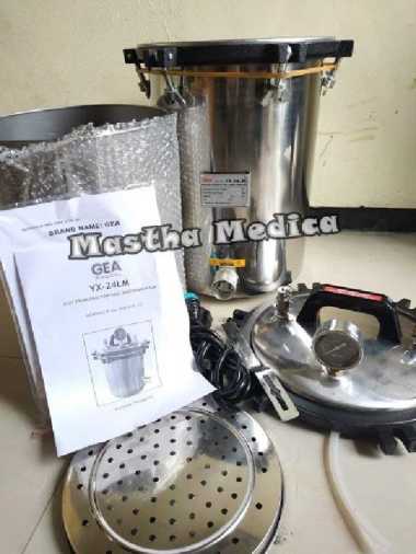 Autoclave 24 liter GEA YX24LM Stainless Steel Non Timer YX 24 LM