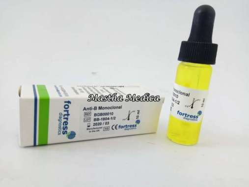Tes Golongan Darah Reagen Anti B Blend IgG / IgM Monoklonal Fortress