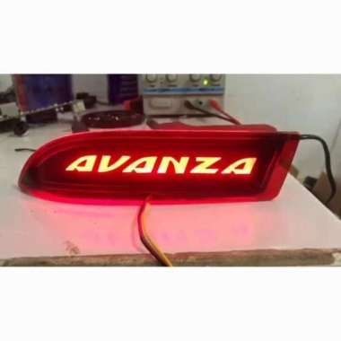Lampu LED reflektor bumper belakang All New Avanza 2012-2021