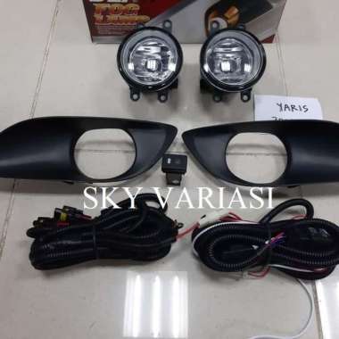 Fog Lamp Foglamp Lampu Kabut Mobi Yaris 2009 2010 2011 Black