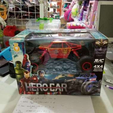 mainan Rc Mobil remote rock crawler buggy king offroad monster truck Multicolor