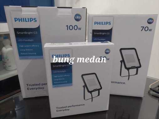 LAMPU LED PHILIPS Sorot BVP151 70W 70Watt 70 Watt IP65 PUTIH 6500K BVP