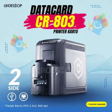 ENTRUST DATACARD CR 803 PRINTER KARTU CETAK KTP 300 DPI USB ETHERNET