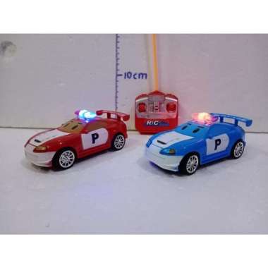 mainan anak mobil remot control robocar poli RC polisi murah