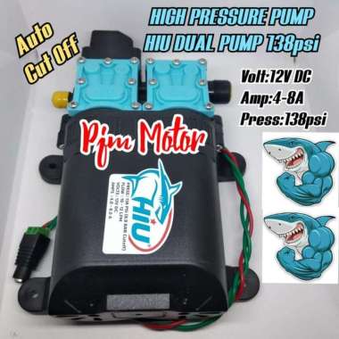 Dinamo Pompa Air Cuci Motor Ac mobil Tekanan Tinggi 12V DC Doubel Pum