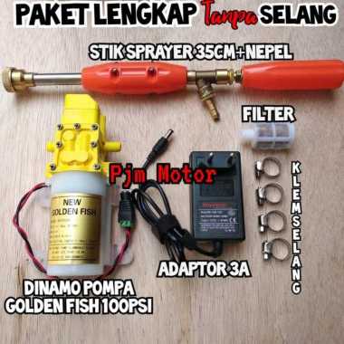 Alat Cuci Motor Ac Mobil Pompa Steam Paket Hemat tanpa selang