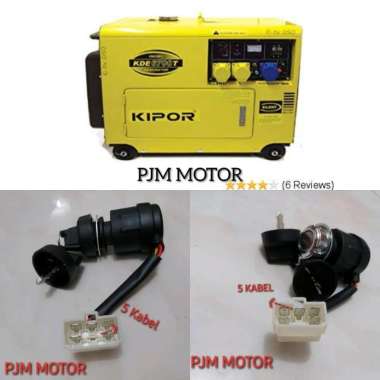 Kunci Kontak Genset Solar 170 178 186 190 F Silent Kama Kipor Krisbow