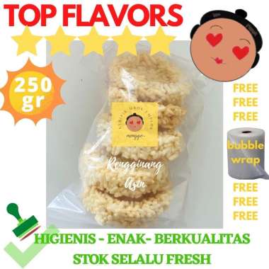 RENGGINANG BAWANG / RENGGINANG MATANG / RENGGINANG GARING / RENGGINANG RENYAH