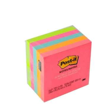Sticky Notes Memo Post It 654 - 3M Warna Warni MURAH