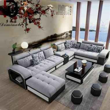 sofa ruang keluarga / minimalis keluarga / mewah dan elegan