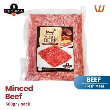 Minced Beef Sapi Giling Premium Sedikit Lemak 500 gr Sven's Choice
