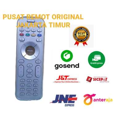 REMOTE REMOT SMART TV PHILIPS SILVER ORIGINAL