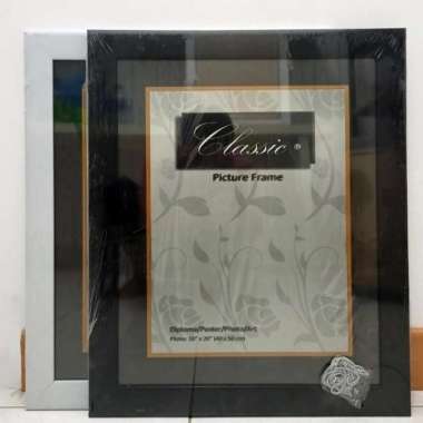 paket cetak foto 40x50 full 3cm minimalis hitam & putih