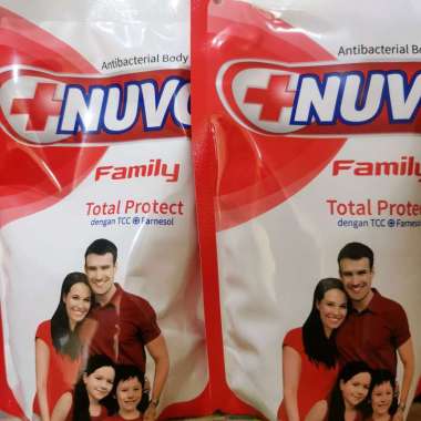 Nuvo Sabun Cair Total Protect Refill 250 ml | Sabun Cair Nuvo 250ml