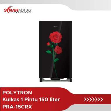 Kulkas 1 Pintu Polytron 150 liter PRA-15CRX PRA15CRX PRA 15CRX