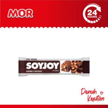SOYJOY Fruit Soy Bar Coklat Almond Chocolate 30 gr