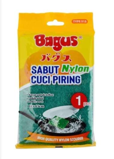 SABUT CUCI PIRING NYLON TEVLON SPONS CUCI PIRING BAGUS ANTI GORES