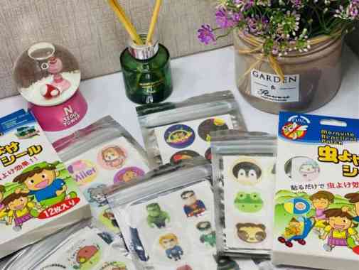 MOSQUITO REPELLENT PATCH / STICKER NYAMUK MOMO TAIWAN KAPIBARASAN