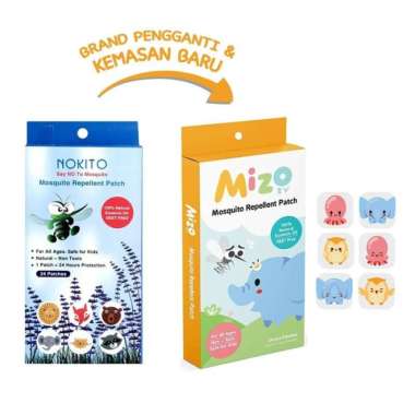 Mizo Mosquito Repellent Patch/stiker anti nyamuk isi 24pcs