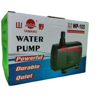 YAMANO WP 105 WP105 WP-105 Pompa Air Celup Pompa Kolam Aquarium