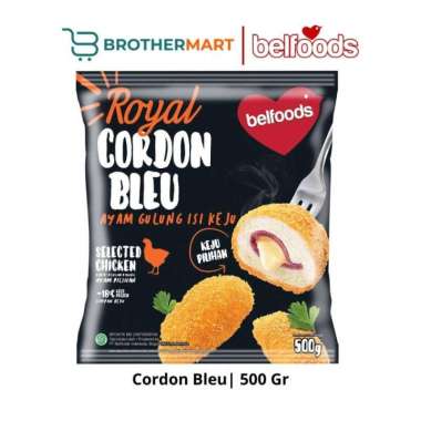 Promo Harga Belfoods Royal Nugget Cordon Bleu 500 gr - Blibli